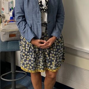 Floral Print Women's Skirt J Jill